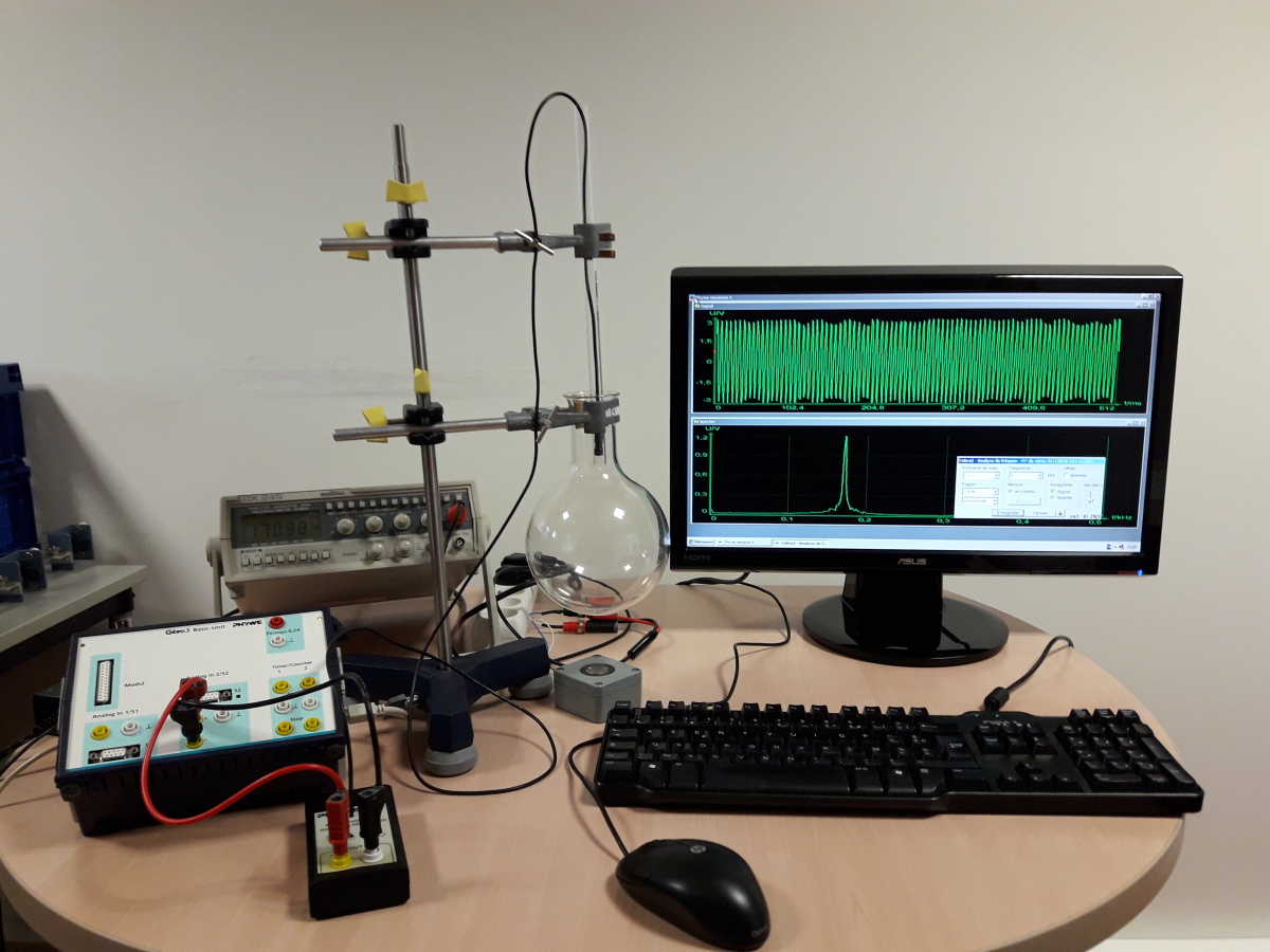 2.1. Présentation du matériel [Résonateur de Helmholtz]